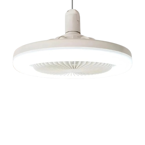 Ventilador de Techo Keluona Turbo con 3 Aspas de Plástico, 26 cm Color Blanco