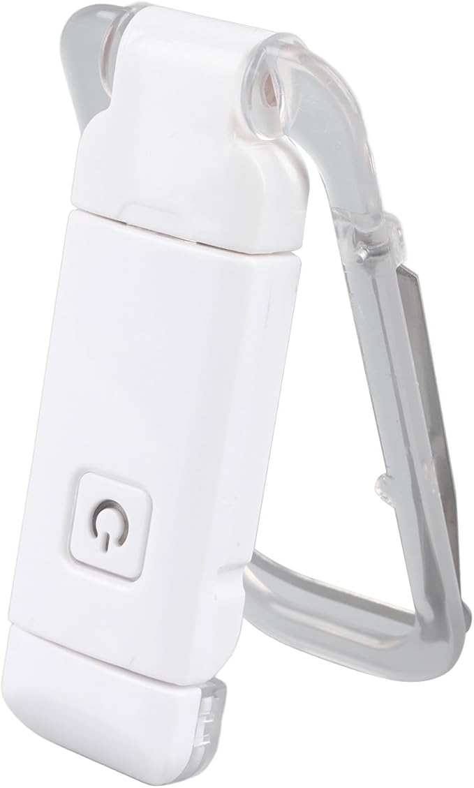 Lámpara LED Recargable USB para Lectura, Luz Nocturna Protectora de Ojos con Clip