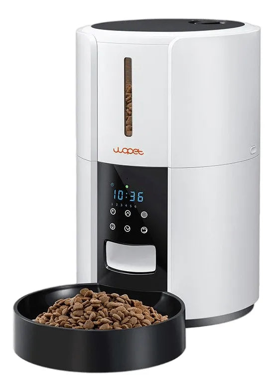 Comedero Automático e Interactivo Wopet Frank, Capacidad 3 kg