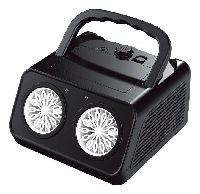 Máquina de Burbujas Automática Portátil con Doble Alimentación