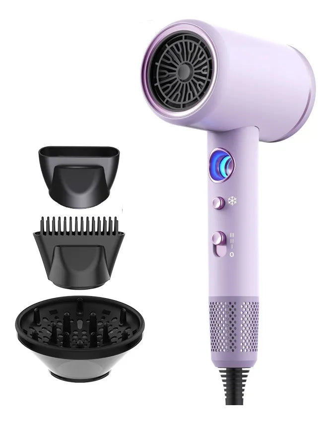 Secadora de Cabello Profesional 2000W Portátil con 3 Velocidades