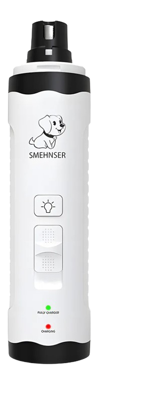 Molinillo Eléctrico para Uñas de Mascotas, Cortauñas USB Recargable con Luz LED