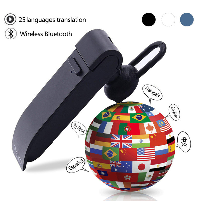 Auriculares Inalámbricos Bluetooth con Traductor 25 Idiomas Peiko