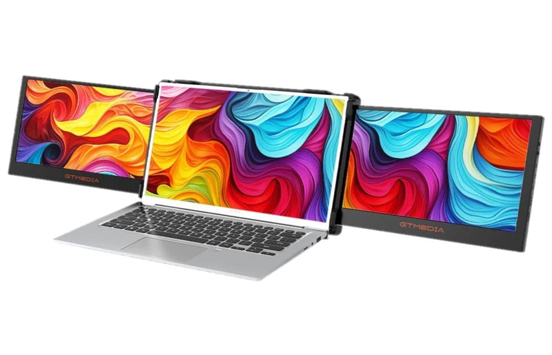 Extensor de Pantalla para Ordenador Portátil Triple FHD de 11,6"