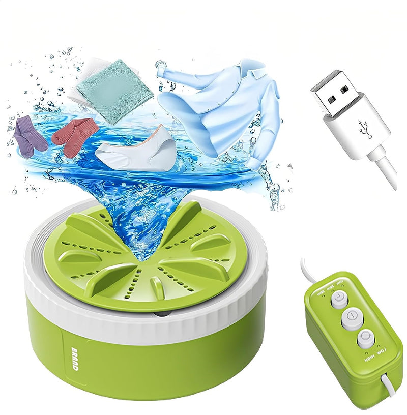Mini Portable USB Spin Washing Machines with Remote Control