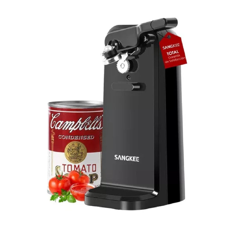 Abrelatas Eléctrico 3 en 1 con Afilador de Cuchillos Abridor de Taparroscas