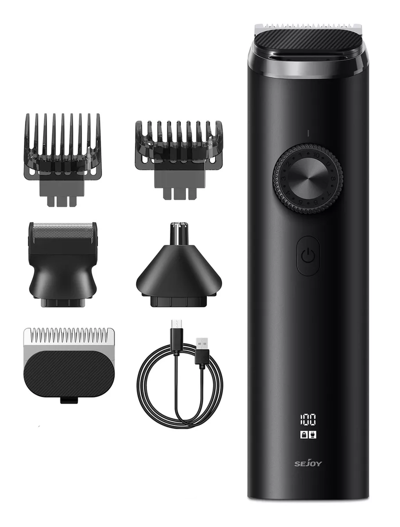 8-in-1 Electric Hair Trimmer for Beard/Nose/Ear
