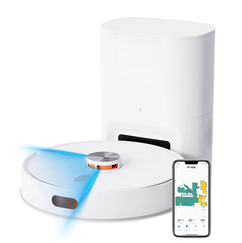 Lydsto R1 EDGE Smart Robot Vacuum and Mop with Self-Charging 110V