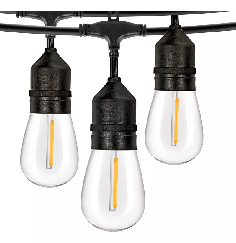 14.6m Vintage String Lights for Outdoors 24+2 LEDs