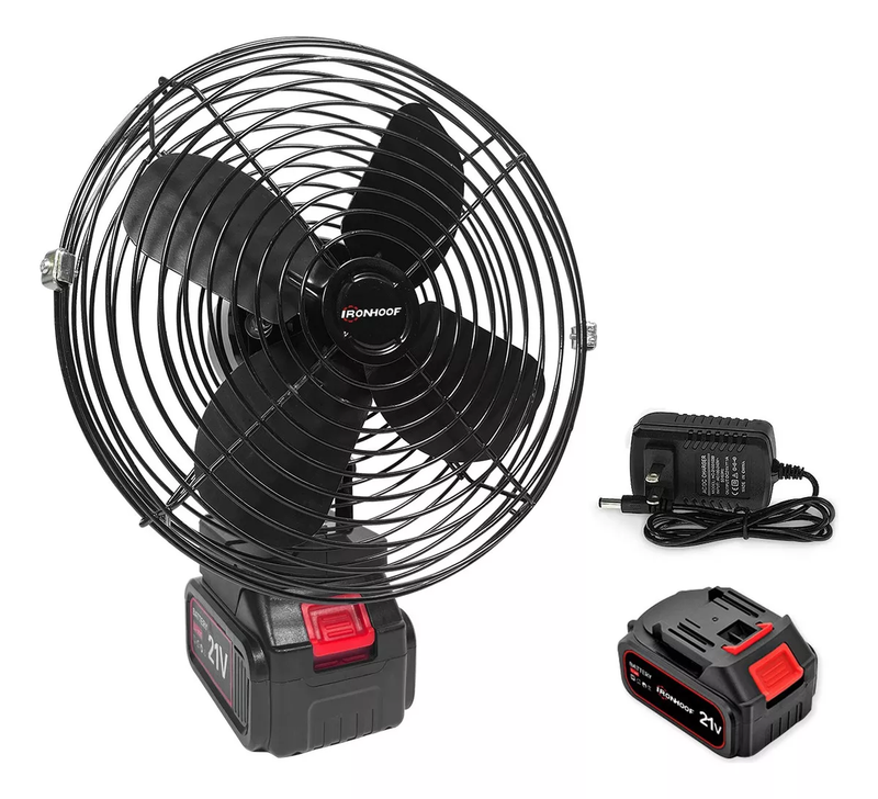 Ventilador Portátil Recargable Inalámbrico de 8 Pulgadas 30W