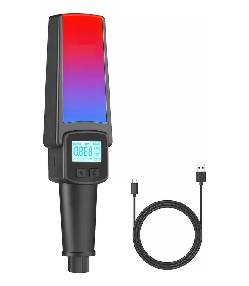 Alcoholímetro de Alta Precisión con Pantalla Digital MR803