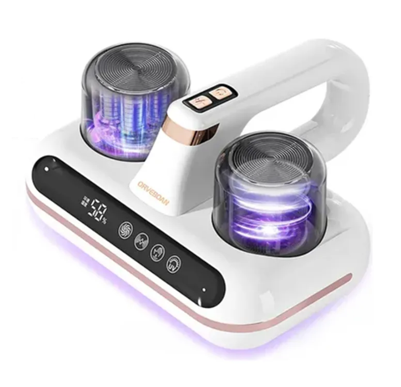 Aspirador de Cama 16000pa con Luz UV Desinfectante