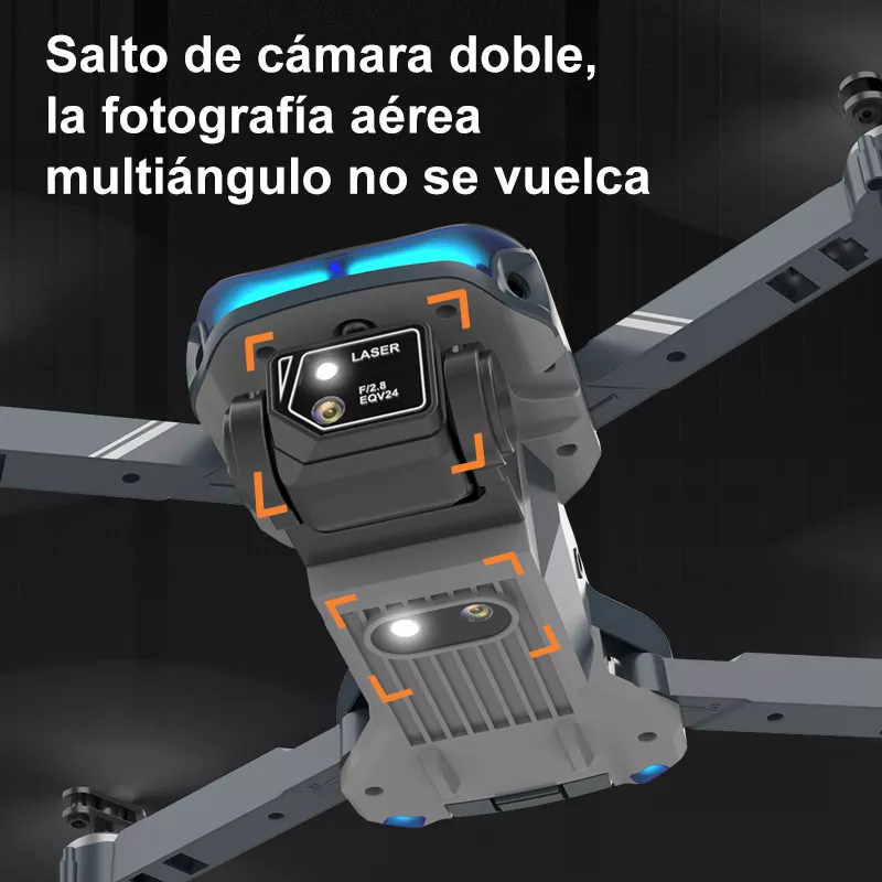 Mini Drone Axnen 4K XT9 Dual Cámara 3 Báterias