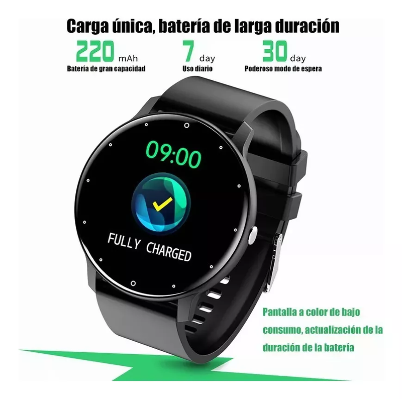Smartwatch con Pantalla de 1,28" y Pantalla Táctil IP65