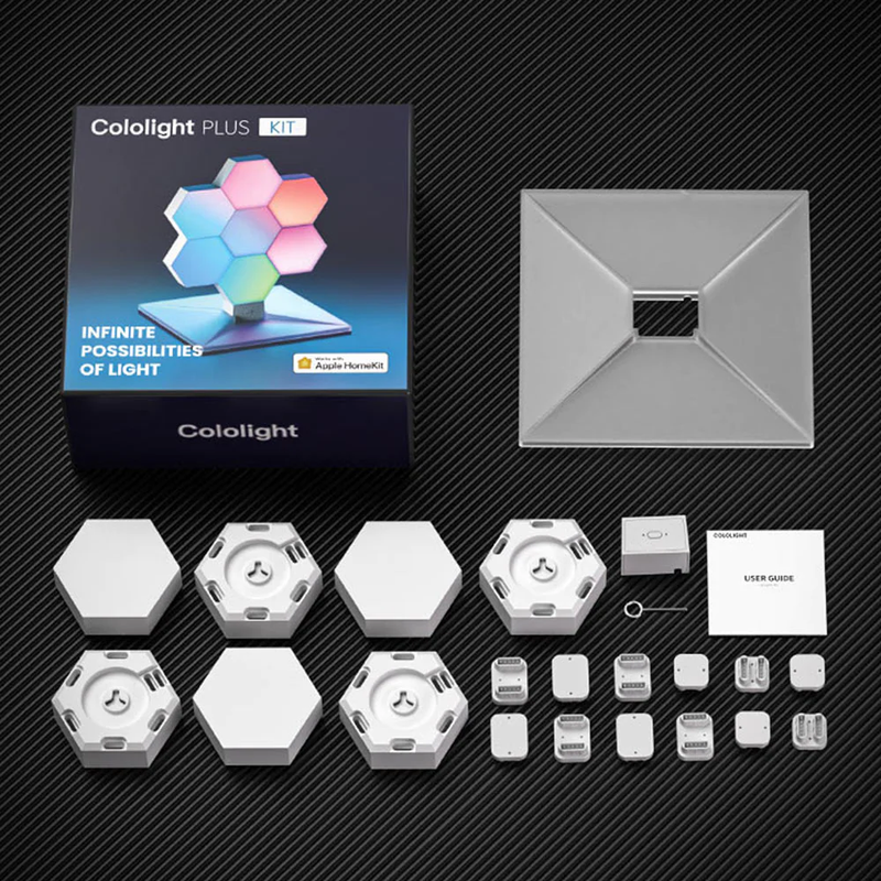 Cololight Plus Luces Inteligentes en Hexágono Kit 7 Pcs