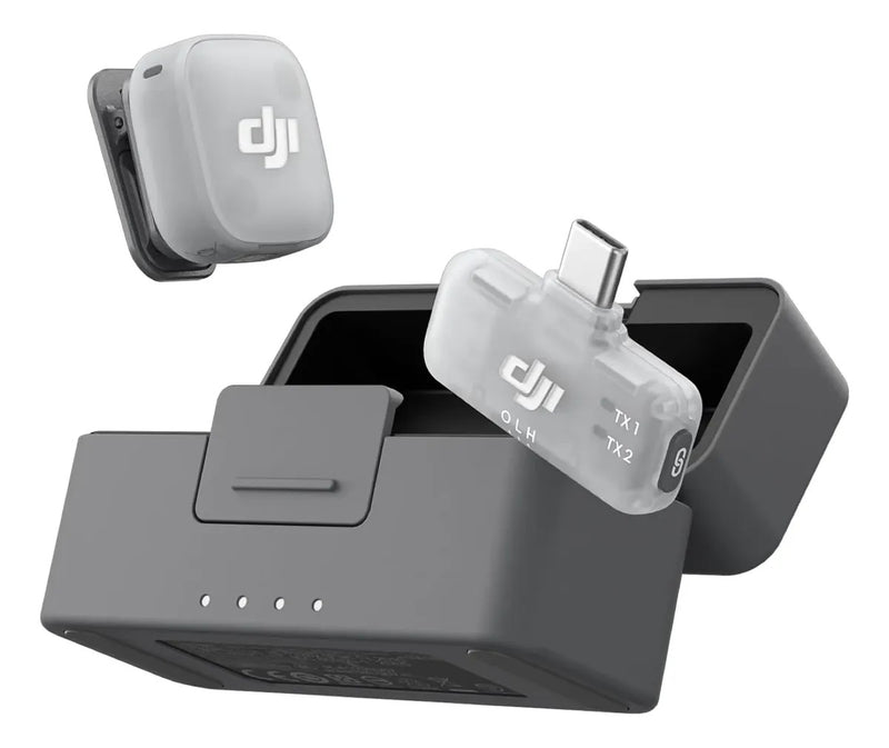 Dji Mic Mini 2 (1 Tx + 1 Rx Móvil + Estuche De Carga)