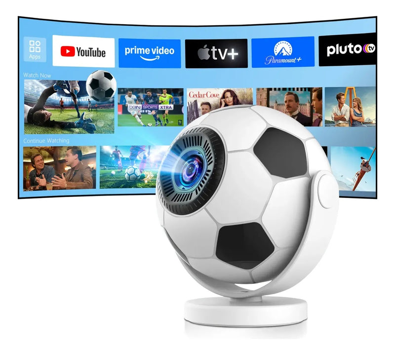 Proyector Profesional en Forma de Balón HD Android 1080p LED 300ANSI