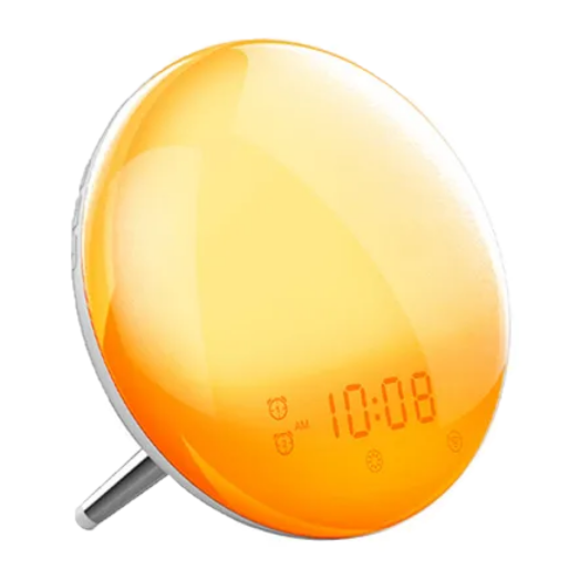 Reloj Despertador Inteligente con Luz LED Wi-Fi y APP