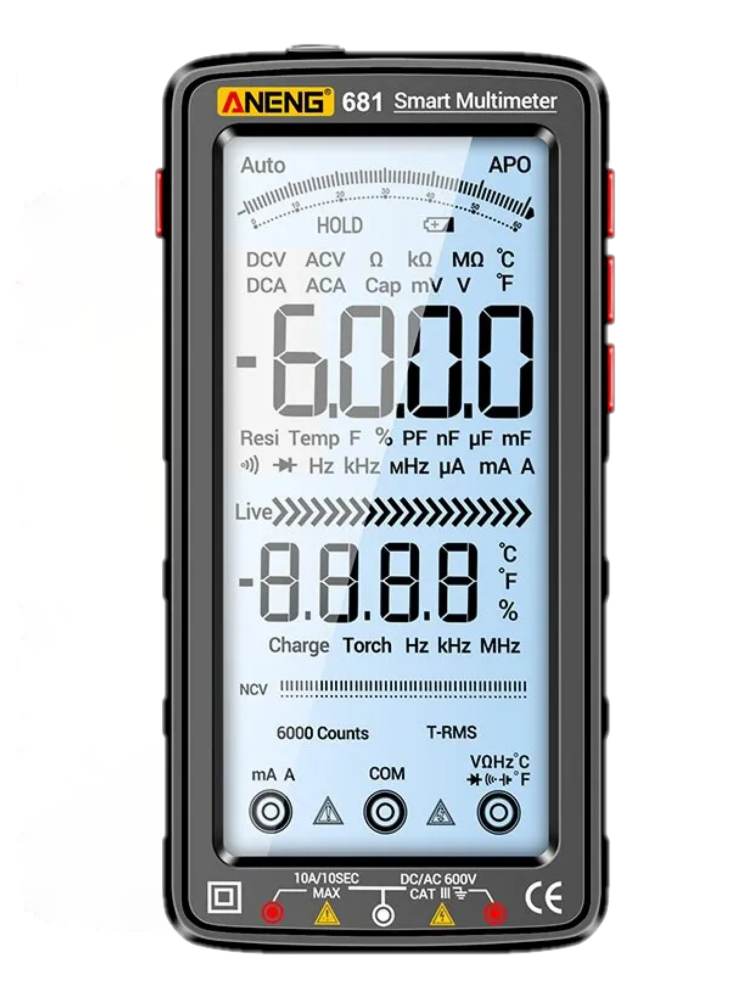ANENG 681 Rechargeable Professional Digital Multimeter