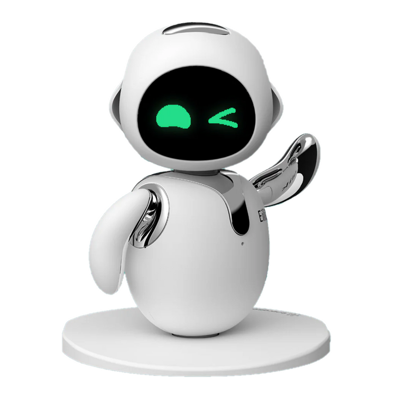 Eilik Robot con Inteligencia Artificial Edición Especial Silver Chrome