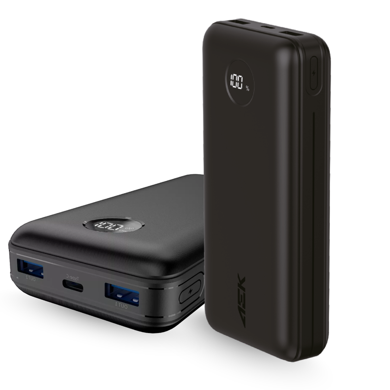 AEK CYBER Power bank 20000 mAh 10.5W USB-A+C with LCD Screen
