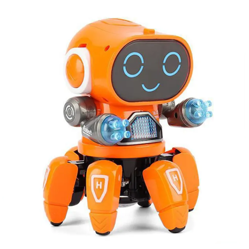 Dancing Robot Toy with Lights and Sound for Kids