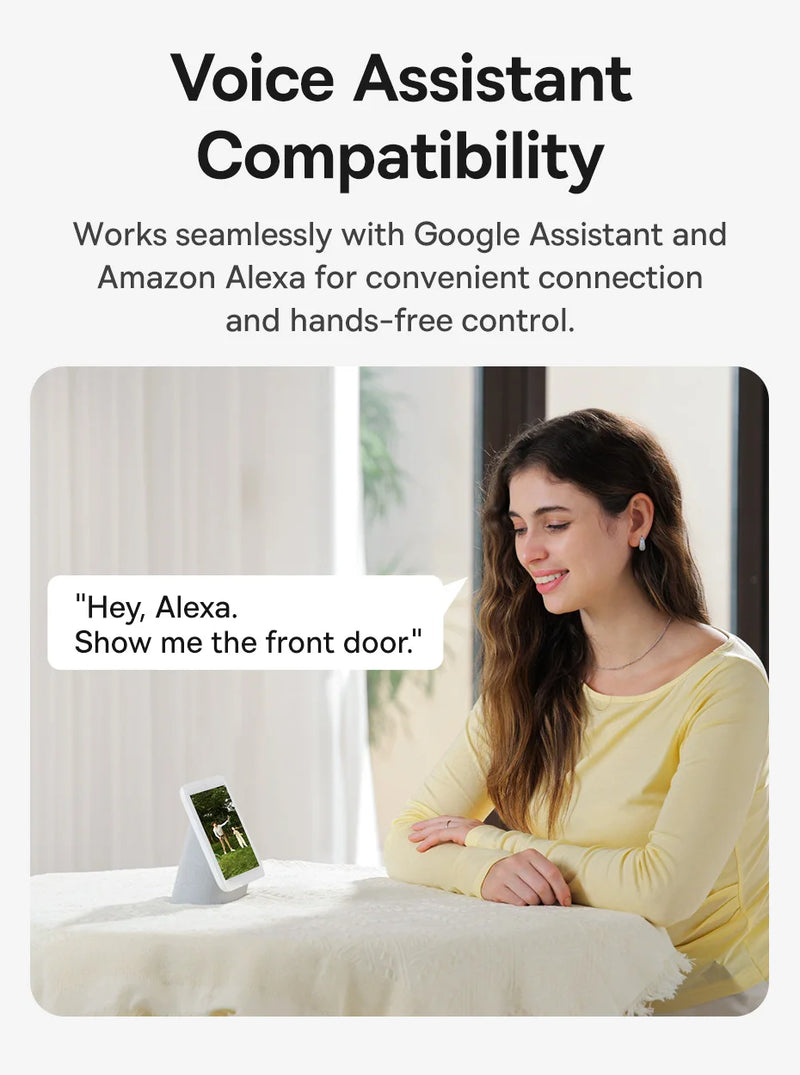 Cámara de Seguridad Solar para Exteriores Baseus Security S1 Lite 2K