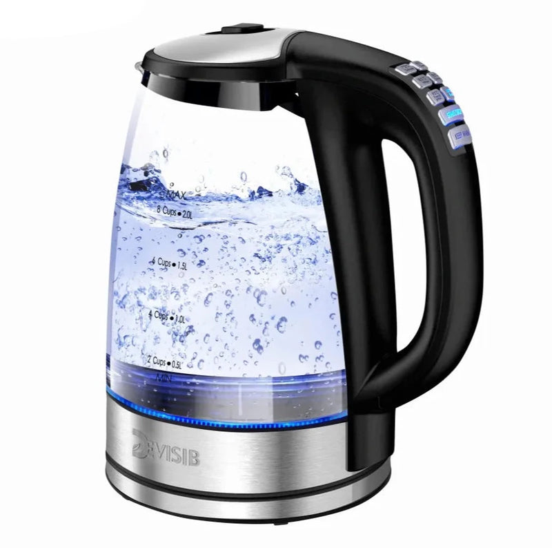 DEVISIB 2L Stainless Steel Electric Kettle