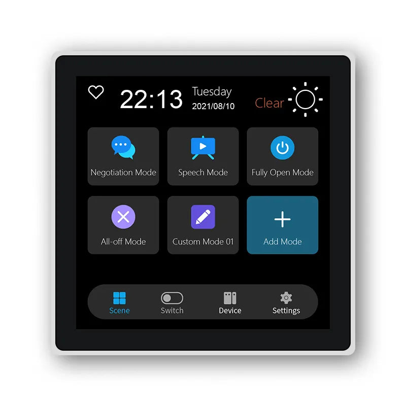 4-inch Tuya Smart Home Control Panel Touch