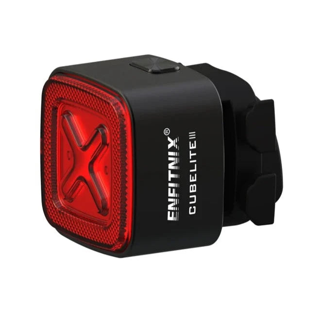 Luz LED Trasera Ultra Brillante Inteligente Enfitnix Cubelite III IPX6