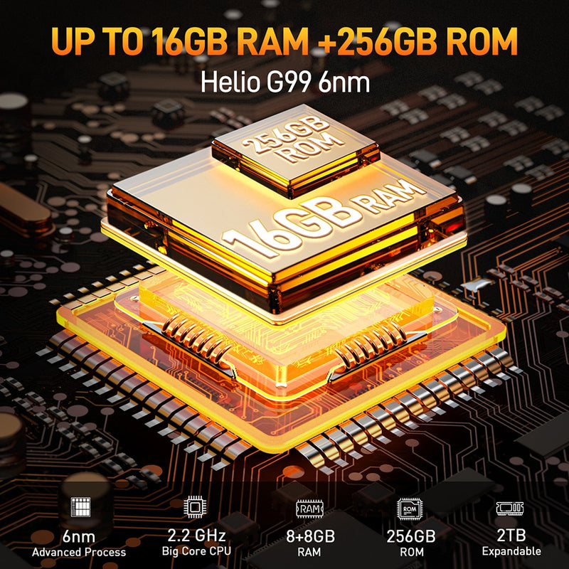 Teléfono Inteligente Armor 21 16GB RAM 256GB ROM 6,6"