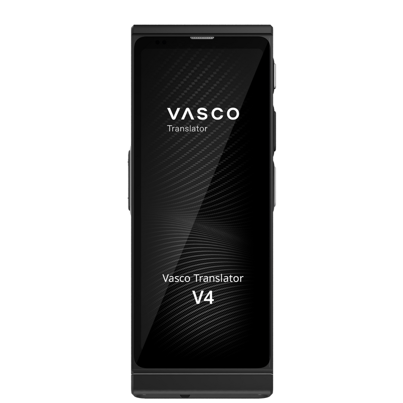 Traductor Inteligente Vasco Translator V4 con Internet Gratis de por Vida con 108 Idiomas y Pantalla de 5"