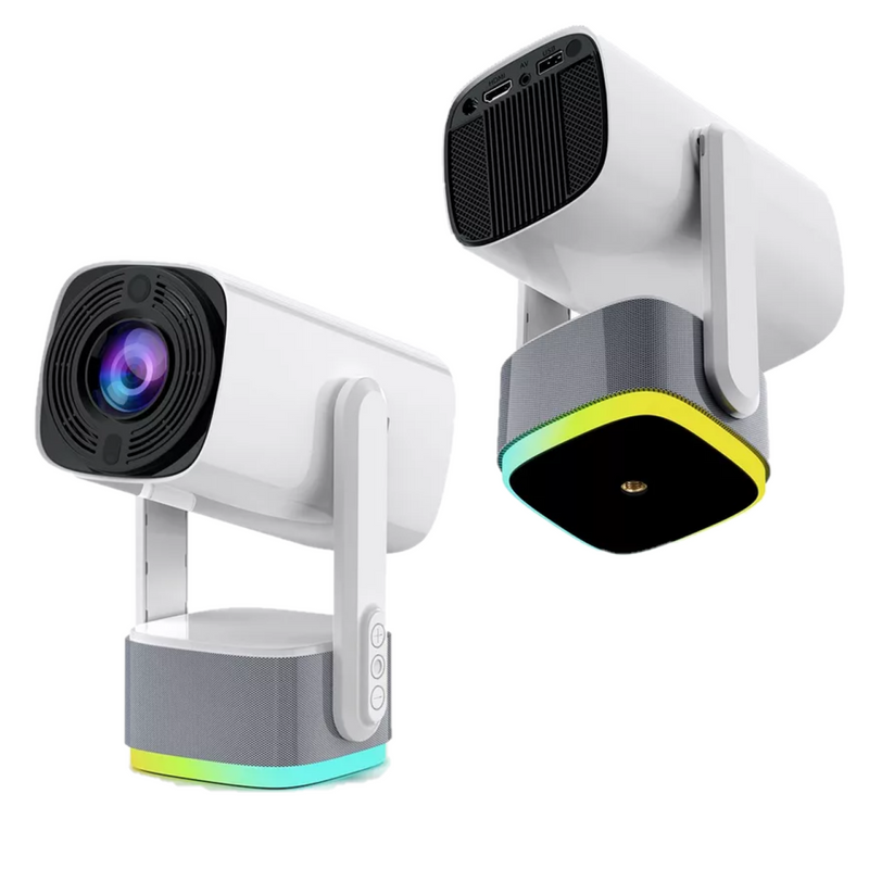 Proyector LED Portátil K2 con Android 11 Wi-Fi 6 BT 5.2 200ANSI