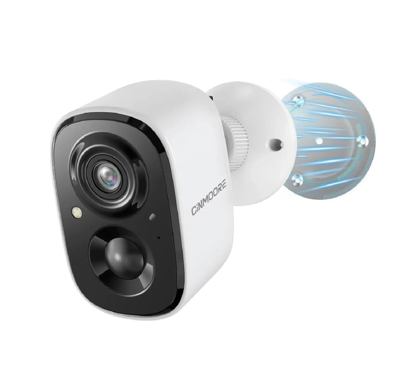 Cámara Vigilancia Wifi 4MP Batería Exterior sin Cables