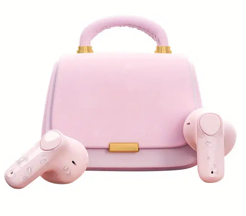 Bluetooth Headphones with Handbag Shape Design