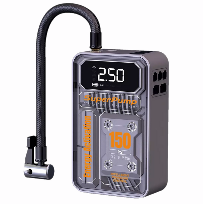 Portable Cordless Air Pump with LED Display 150PSI