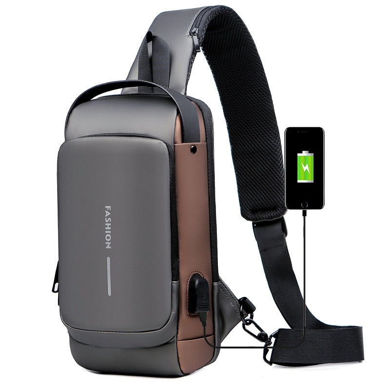 Anti-theft bag, waterproof backpack with USB charging port