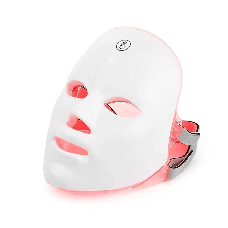 Rechargeable 7-Color LED Facial Phototherapy Mask
