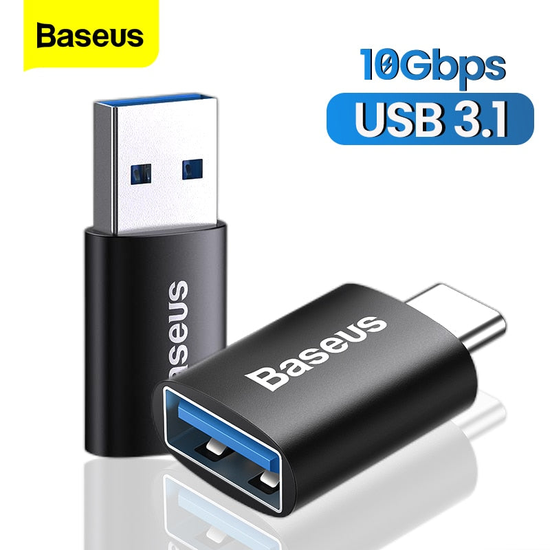 Baseus USB 3.1 Type C OTG Adapter 10Gbps Data Sync