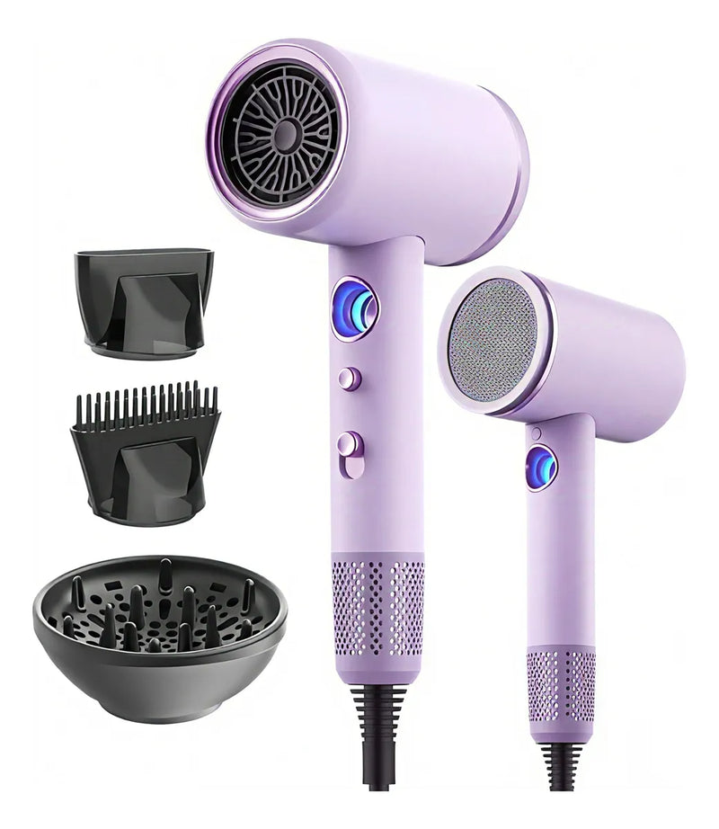 Secadora de Cabello Profesional 2000W Portátil con 3 Velocidades