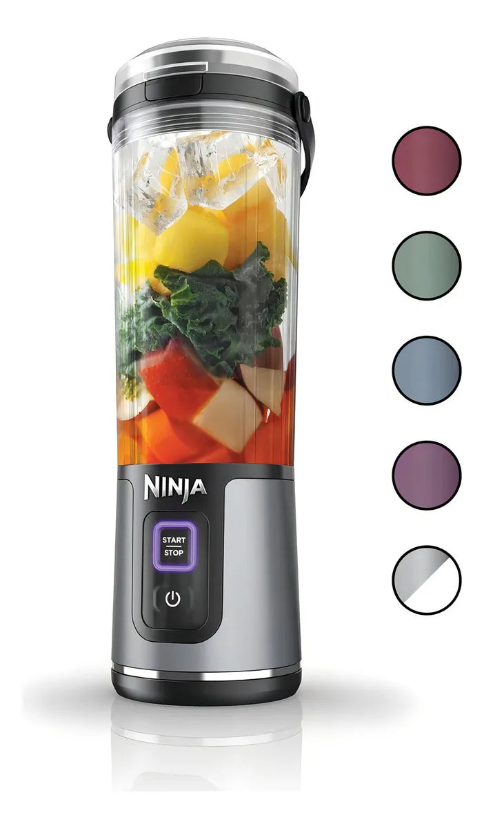 Licuadora Portátil Ninja Blast Inalámbrica Recargable 532ml, Cuchillas de Acero Inoxidable