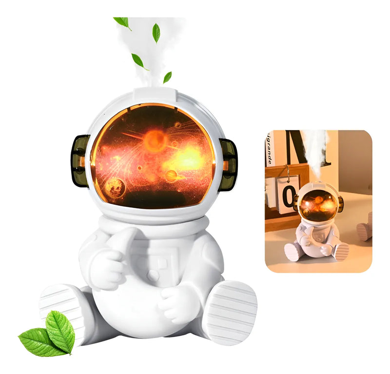 Humidificador Spaceman Luna 240ml con Luz Nocturna, USB