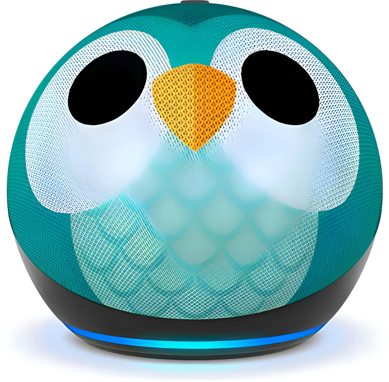 Echo Dot 5ª Generación Kids Edición Búho, Altavoz Inteligente con Alexa para Niños