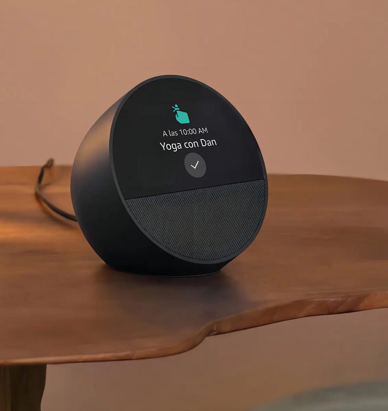 Echo Spot con Alexa Pantalla Táctil Bluetooth WiFi 1.83" Negro