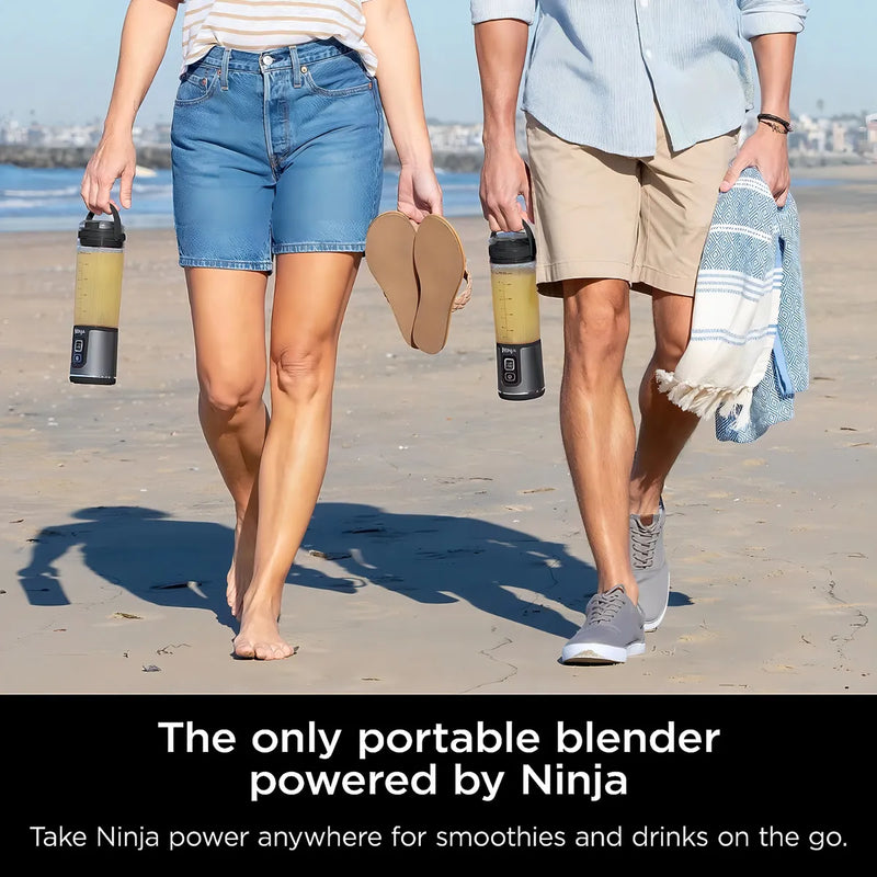 Licuadora Portátil Ninja Blast Inalámbrica Recargable 532ml, Cuchillas de Acero Inoxidable