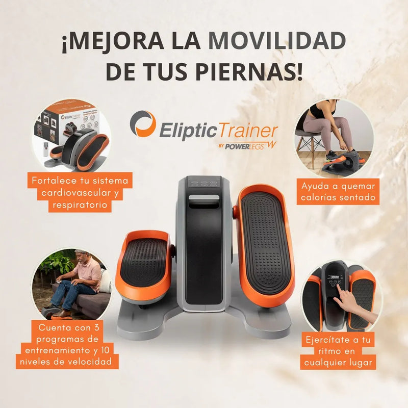 Power Legs Elíptica Eléctrica, Ejercita tus Piernas sin Esfuerzo desde Casa u Oficina