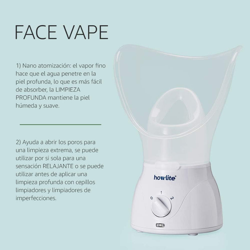 Howlite Facial Hidratante Limpiador Reafirmante Blanco Alta Calidad