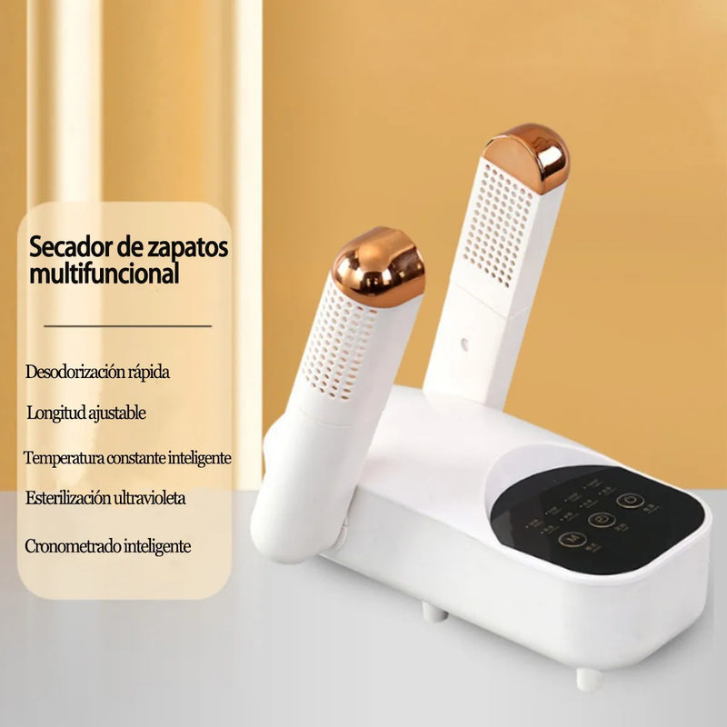 Secador Eléctrico de Zapatos con Ozono, Desodorización e Higienización Inteligente