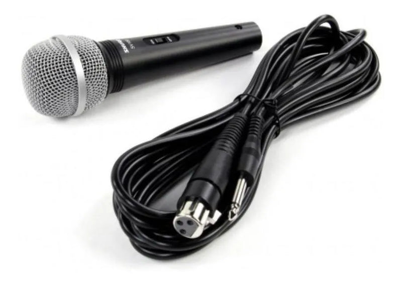 Micrófono Shure SV100, Dinámico XLR a 1/4”, Ideal para Voz y Karaoke