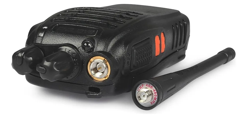 2 Radios Walkie Talkie BF-888S UHF Recargables con Linterna y Audífonos